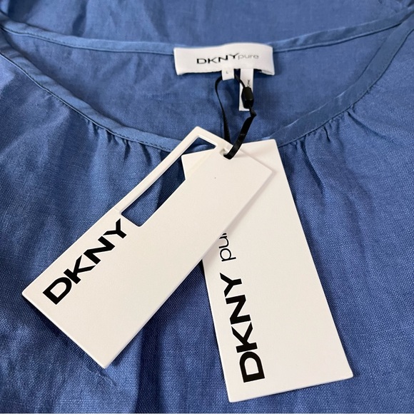 💥NWT💥 DKNY Pure Chambray Slip Dress- Size Large - Picture 5 of 6